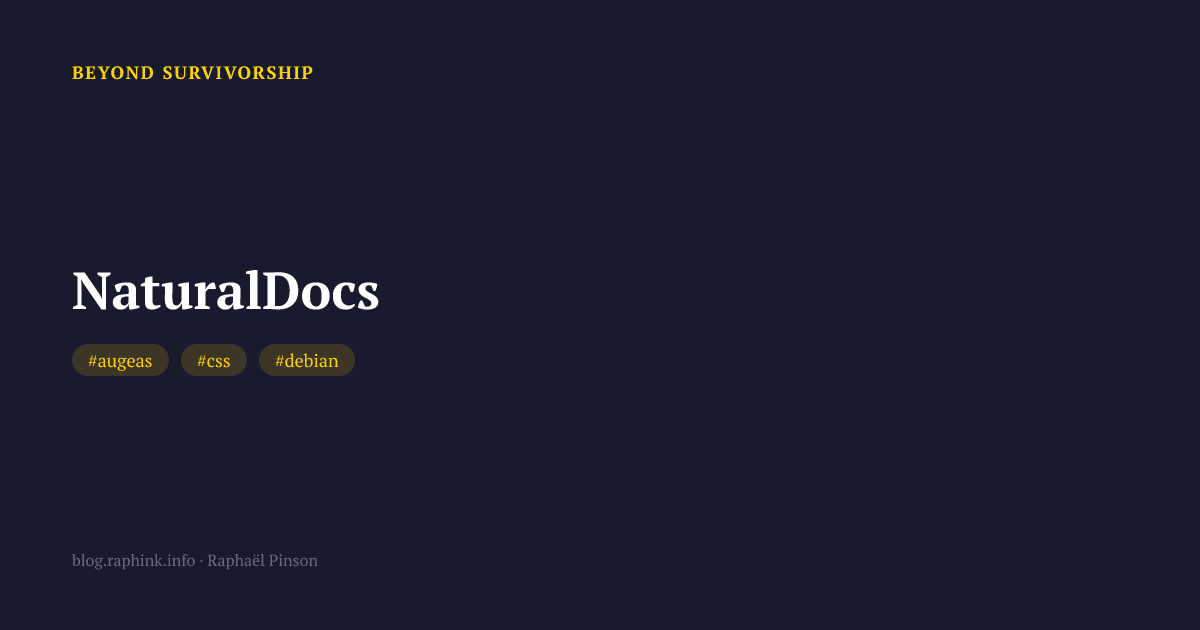 NaturalDocs